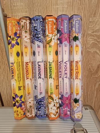 Lot 120 bâtonnets d'encens floral 