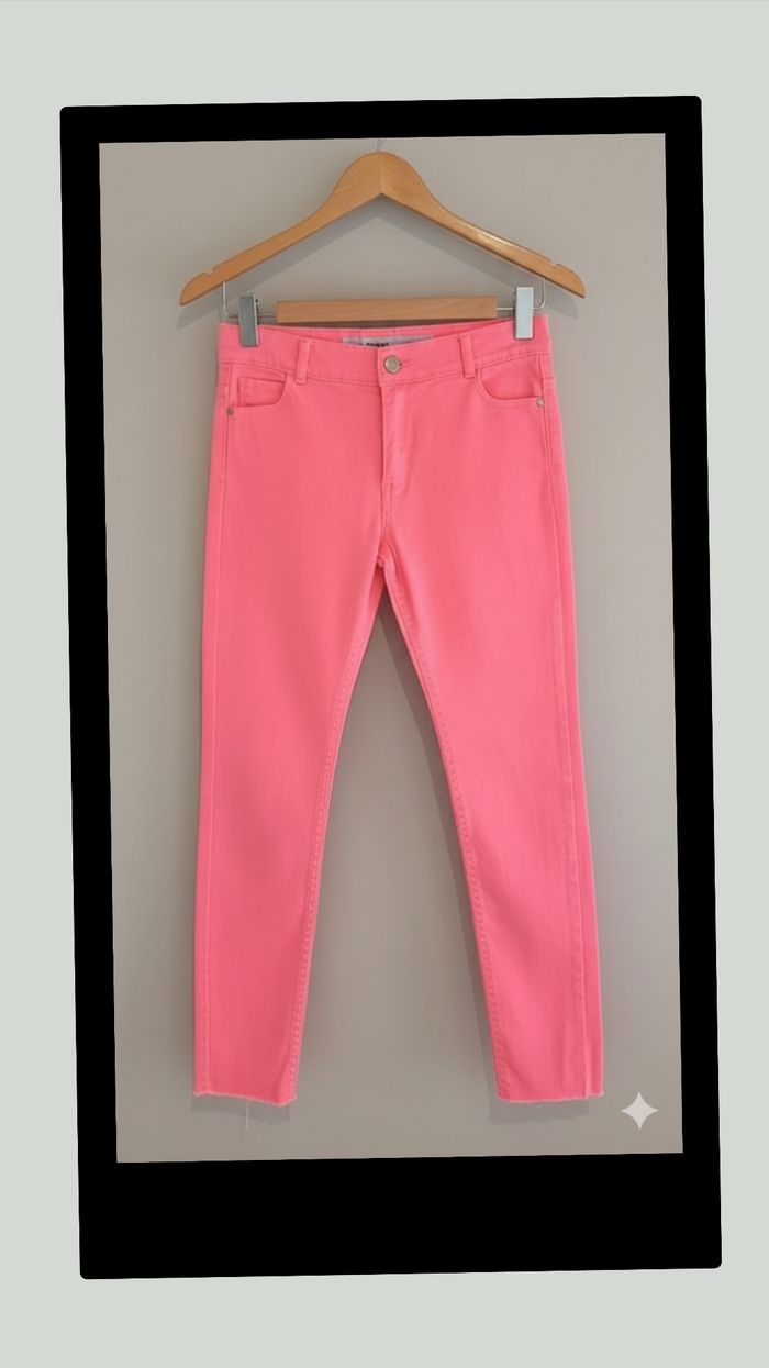 Jean skinny Fluo 9/10 ans - photo numéro 3