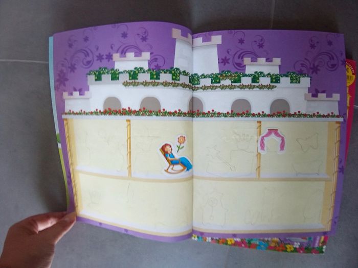 Lot de 2 livres maison et château à décorer - photo numéro 12