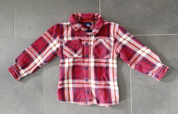 Chemise manches longues doublée Okaïdi