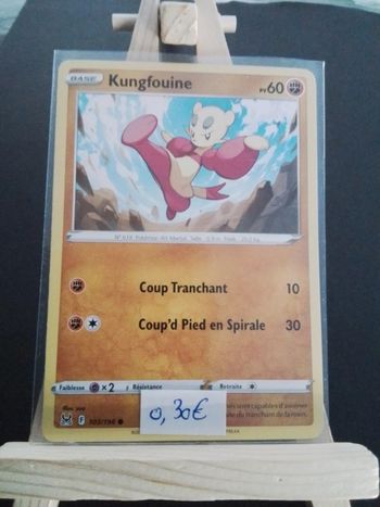 Carte Pokémon Kungfouine 103/196