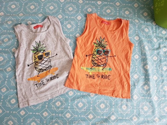 Débardeur garçon été 6 ans