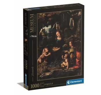 Puzzle 69 x 50 cm Clementoni 1000 pièces - Muséum