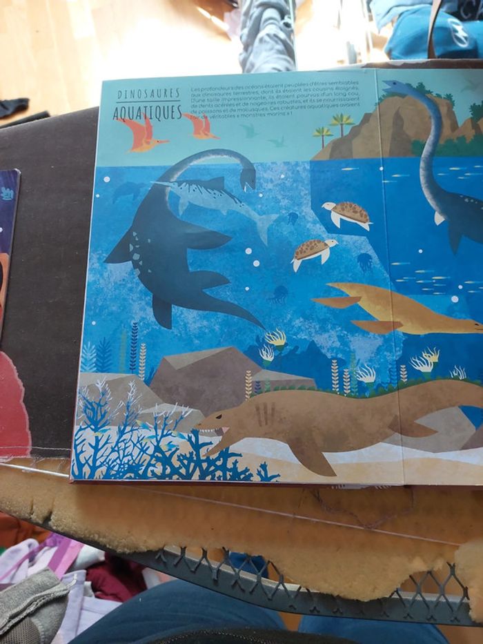 Livre pop-up Dinosaures et animaux préhistoriques - photo numéro 7