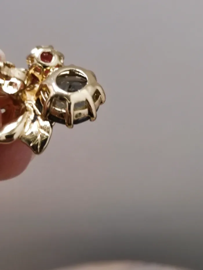 🌸 boucles d'oreilles dormeuses fleurs neuves 🌱 - photo numéro 5