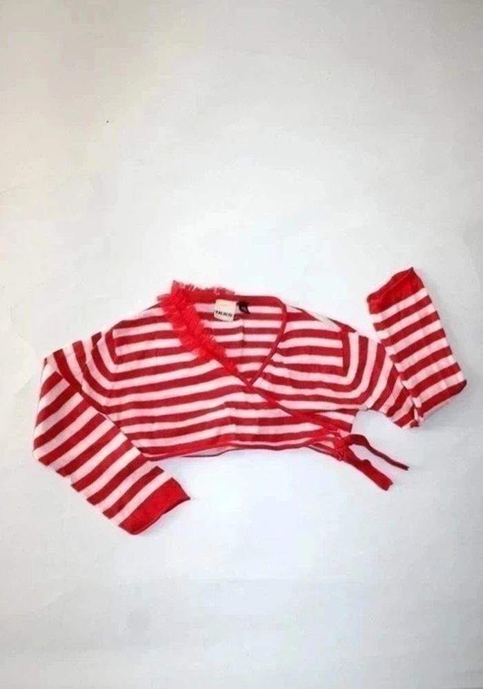 Gilet court cache coeur IKKS 4 ans