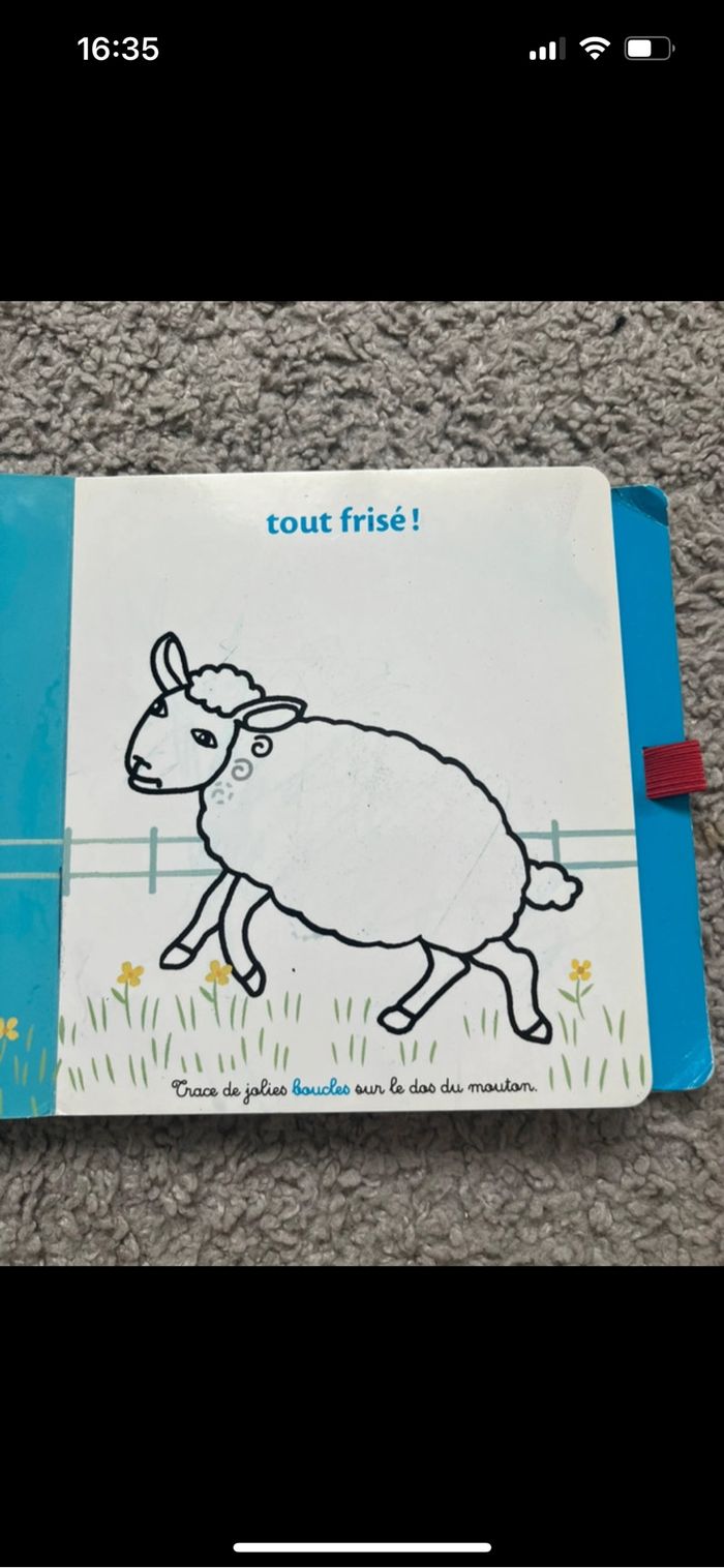 Livre ardoise petit ours brun - photo numéro 5