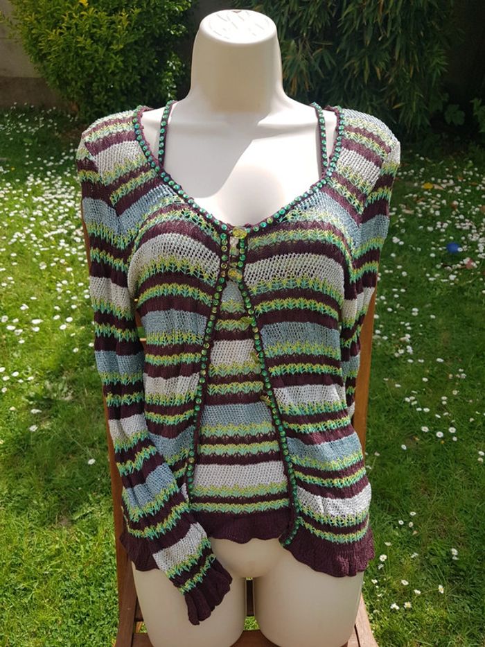 Duo Top et Gilet Crochets