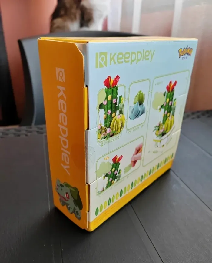 Figurine de construction, bloc (Mega - Lego) Pokémon, Bulbizarre (Bulbasaur) - photo numéro 5