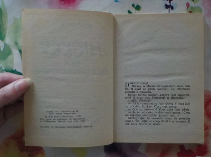 Mickey roi des détectives Walt Disney Bibliothèque Rose 1979 - photo numéro 6