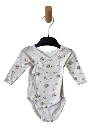 Body croisé (chats et souris) - Petit Bateau 1 mois (54cm)