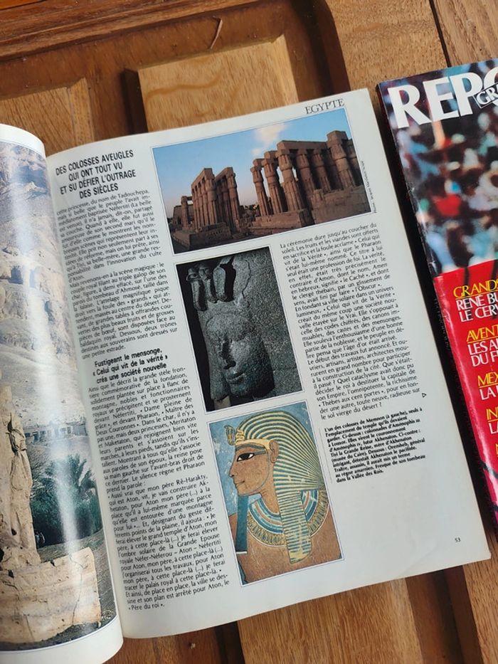 Lot de 2 magazines Vintage Grands Reportages 1987 - photo numéro 4