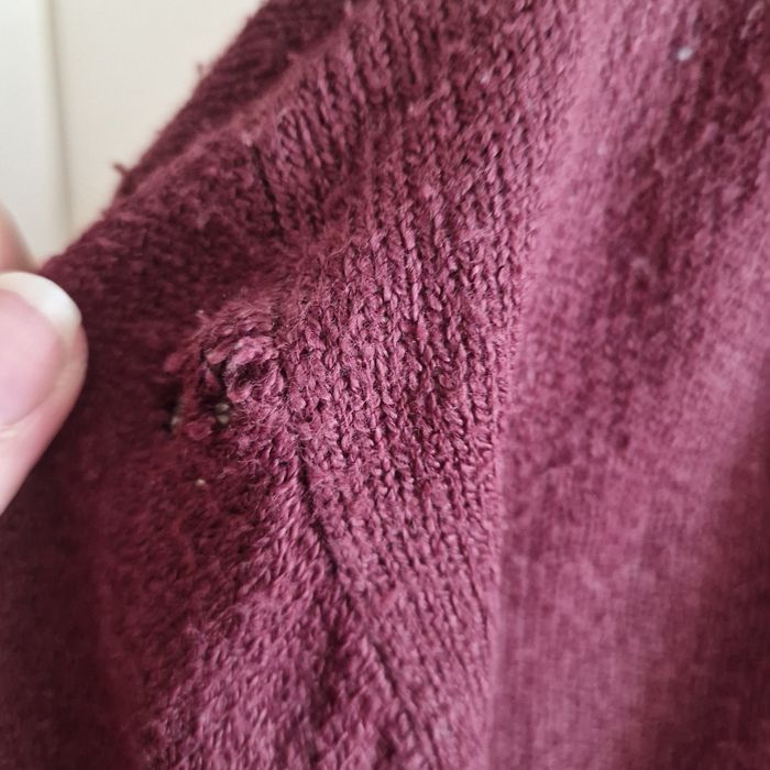 T44/46 Gilet bordeaux - photo numéro 2