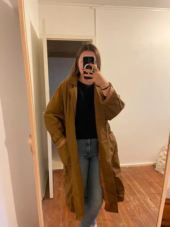 Manteau camel Shein - photo numéro 2