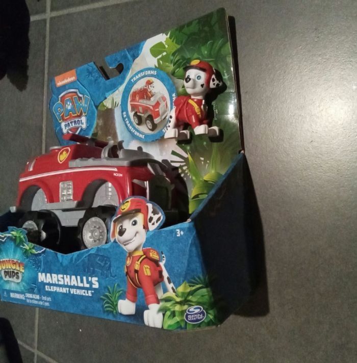 Véhicule Marcus pat patrouille et carnet stickers neuf - photo numéro 4