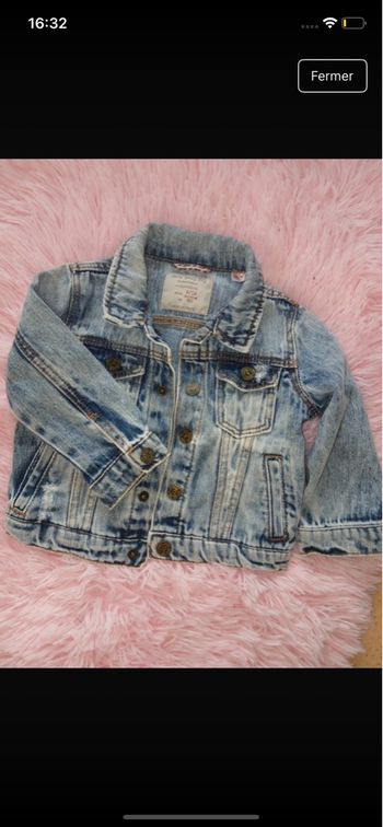 Veste en jean Zara