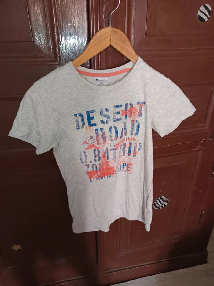 Tee-shirt manche courte 14 ans u