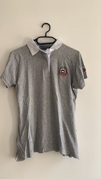 Polo femme Gris