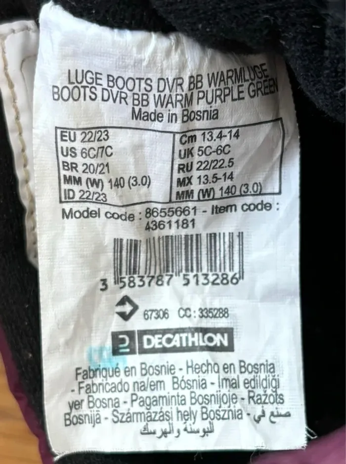 Bottes de neige Lugik 22/23 - photo numéro 7