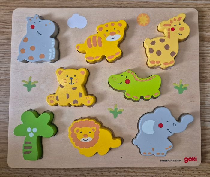 Lot de 4 Puzzles en bois - photo numéro 4