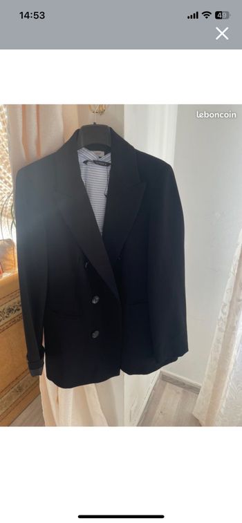 Blazer noir primark