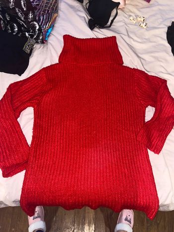 Robe polaire rouge