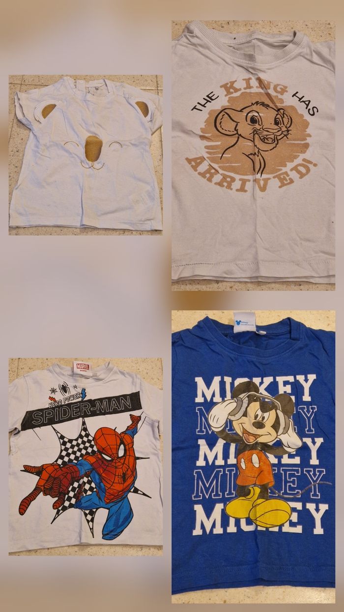 Lot de tee shirt - photo numéro 2