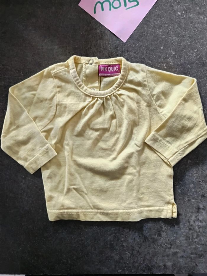 Ensemble robe jaune 3 mois - photo numéro 3