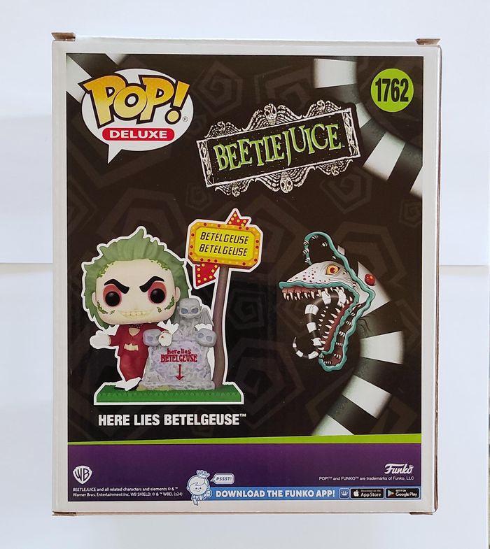 Funko POP Here Lies Betelgeuse #1762 - Beetlejuice - Figurine Vinyle - photo numéro 3