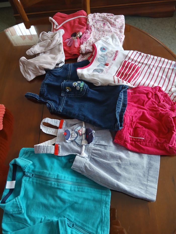 Lot vetement fille été 6 mois
