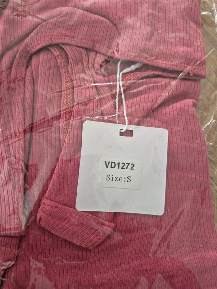Débardeur Femme Vieux Rose - photo numéro 3