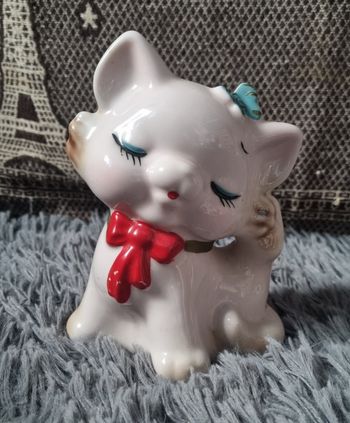 Tirelire Vintage chat  style japonais