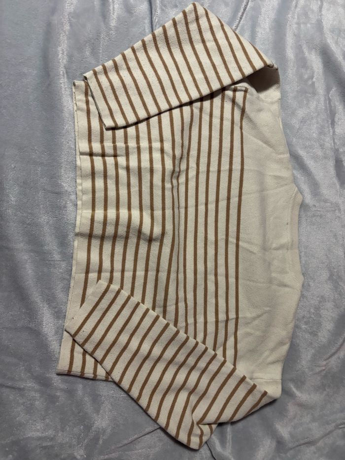 Pull beige taille unique - photo numéro 4