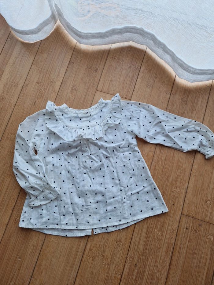 Blouse/ chemisier fille 3/4 ans Zara