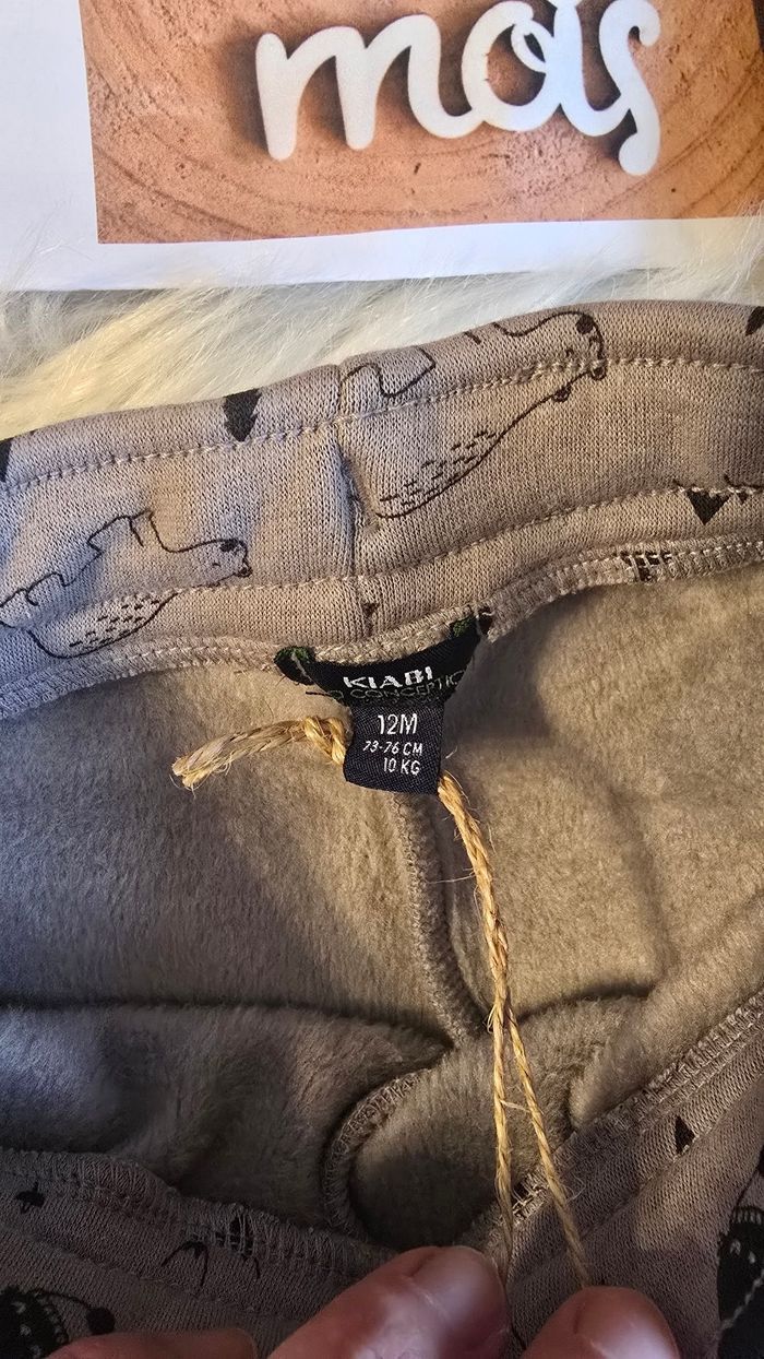 (Neufs non portés) 🏷🏷😍🥰💙SUPERBE ensemble sweat et pantalon molleton et polaire 12 mois garçon 🥰😍💙 - photo numéro 6