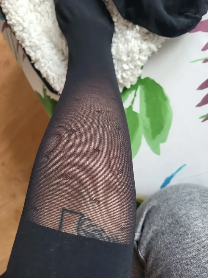 Chausettes de contention à pois Taille 2N - photo numéro 2