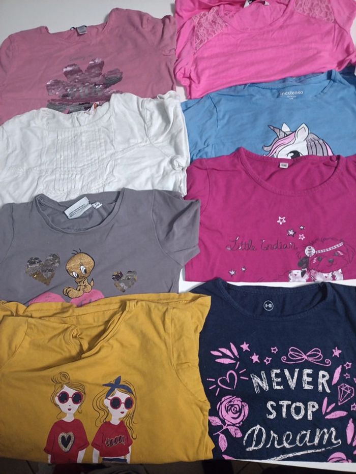 Lot de 16 t-shirts manches longues 10 ans be - photo numéro 2
