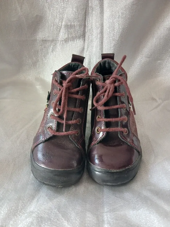 Jolies chaussures cuir Bopy pointure 24 - photo numéro 3