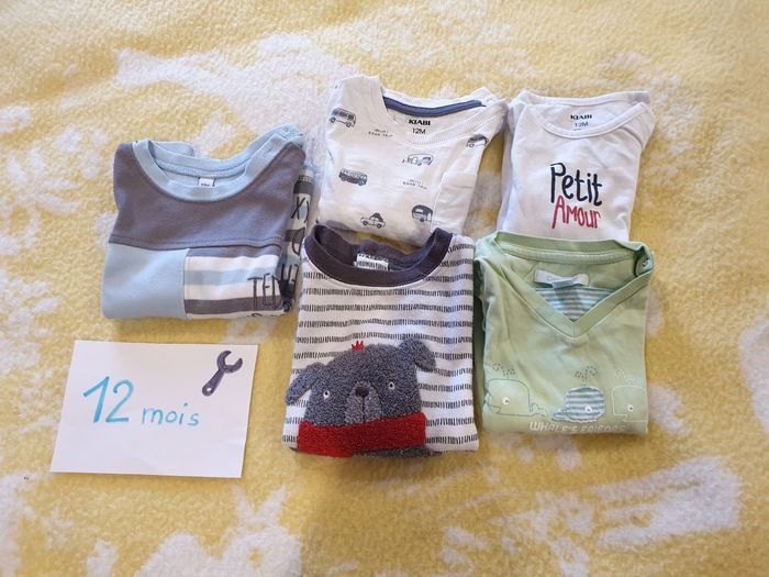 T-shirt garçon 12mois