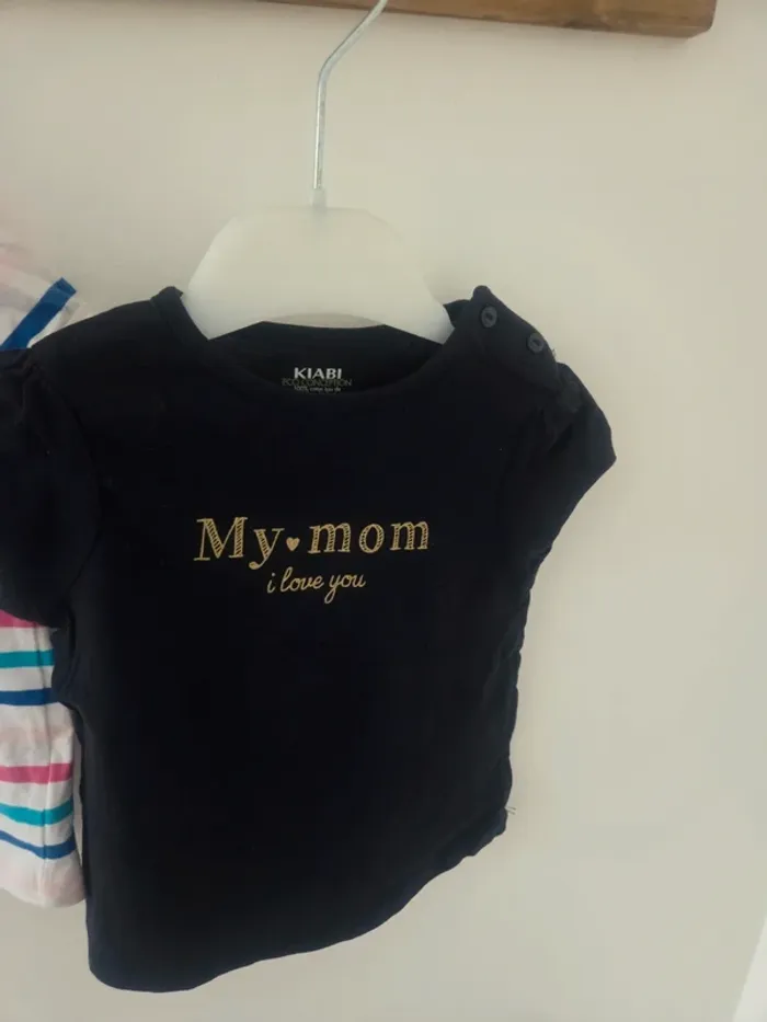 Lot 2 tee-shirts 9m - photo numéro 3