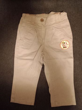 Pantalon léger beige Minnie