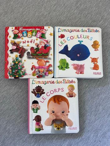 Livres bébé (lot de 3)