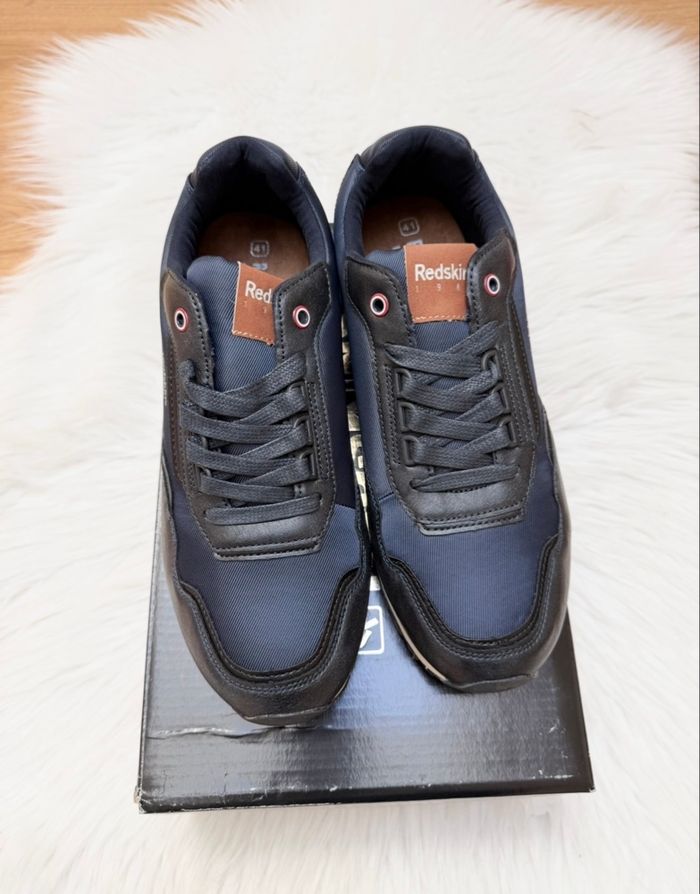 Baskets Redskins – Taille 41 – bleu marine/noir – Neuf avec boîte - photo numéro 6