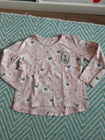 T-shirt sous-pull lama 12-18 mois (86cm)