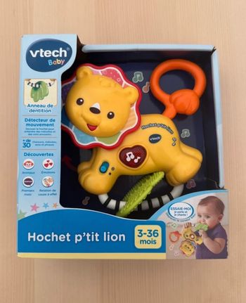 Hochet p’tit lion Vtech