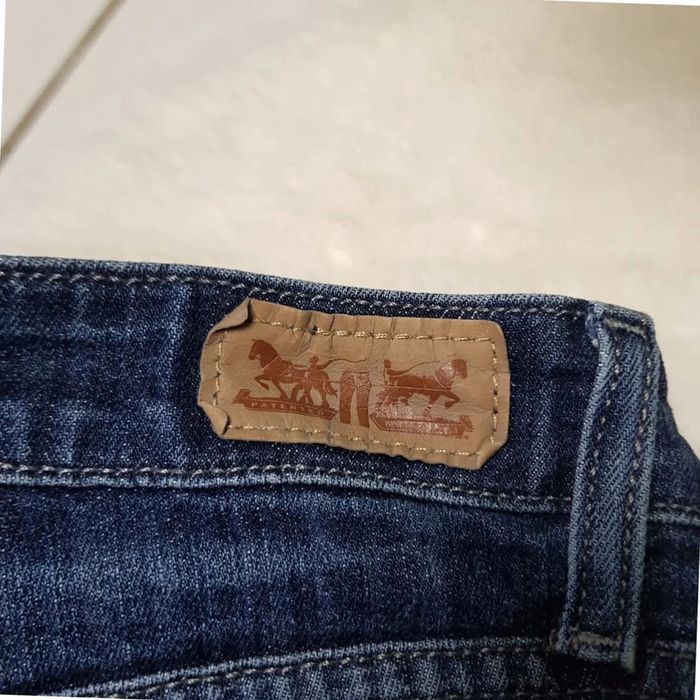 Jean Levi's Mid Rise Skinny W30 L32 Bleu - photo numéro 8
