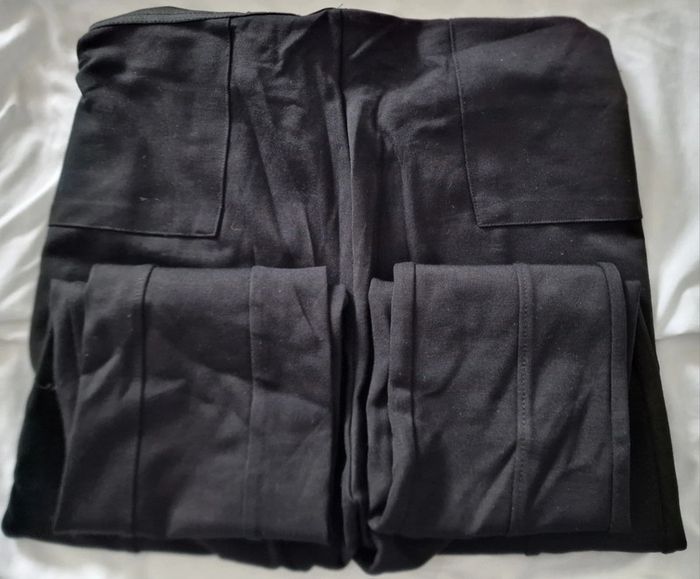 Pantalon femme taille élastique poche par fermeture eclair - photo numéro 2