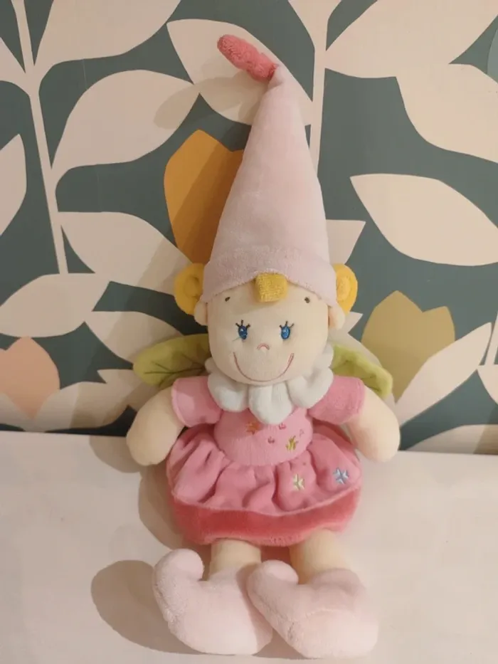 Doudou fée princesse lutin fille nicotoy