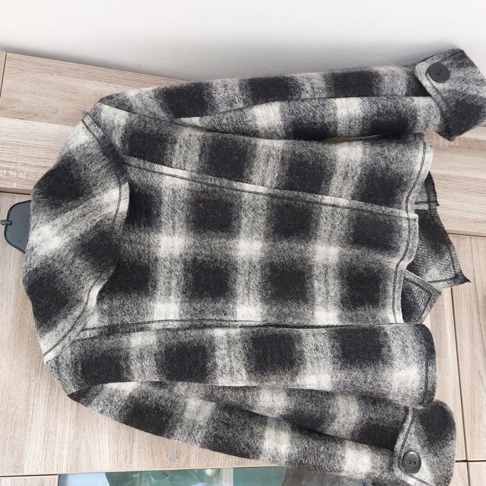 Veste destructurée laine grise neuve - photo numéro 3