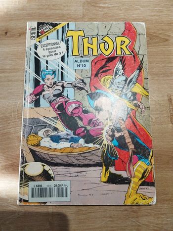 Thor version intégrale 4 épisodes album 10 1993